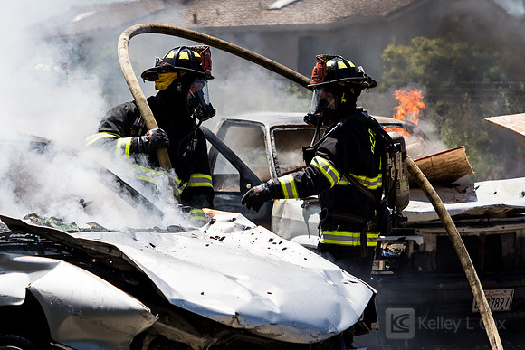 BFD Car Fire Training