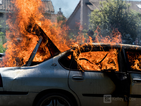BFD Car Fire Training