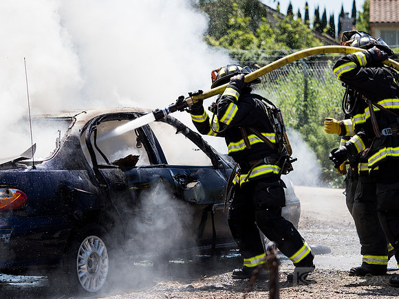 BFD Car Fire Training