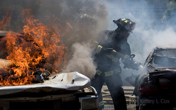 BFD Car Fire Training