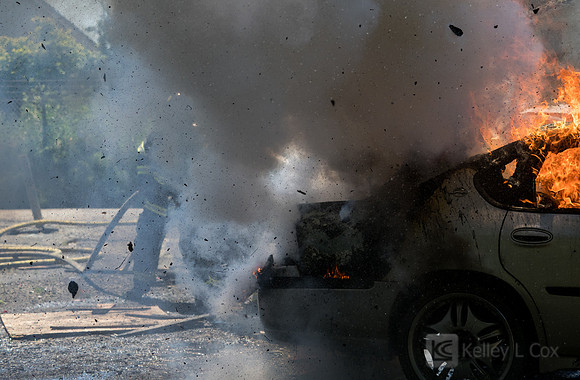 BFD Car Fire Training