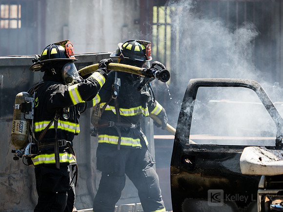BFD Car Fire Training