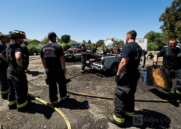 BFD Car Fire Training