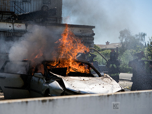 BFD Car Fire Training
