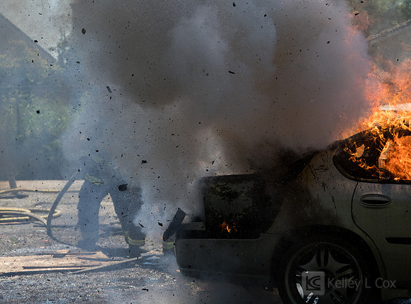 BFD Car Fire Training