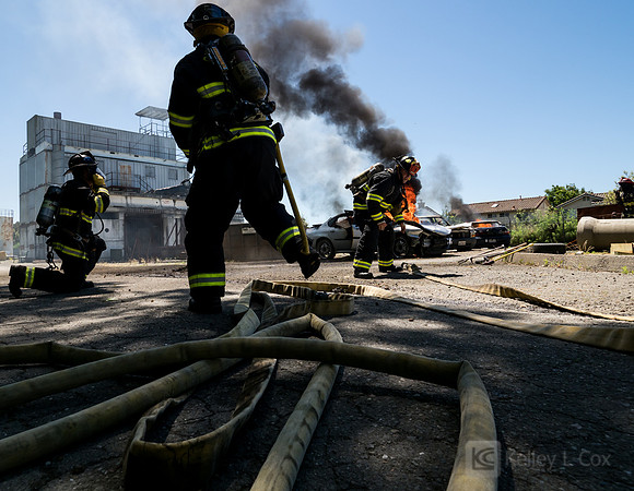 BFD Car Fire Training