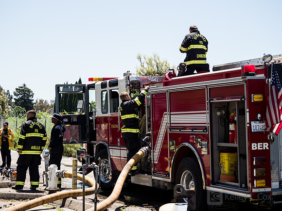 BFD Car Fire Training