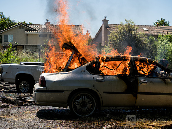 BFD Car Fire Training