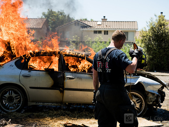 BFD Car Fire Training