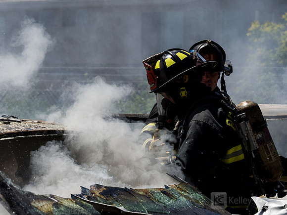 BFD Car Fire Training