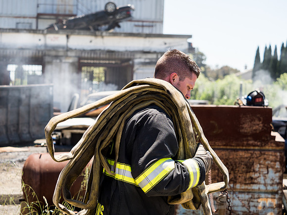 BFD Car Fire Training