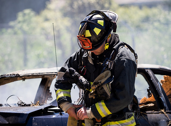 BFD Car Fire Training