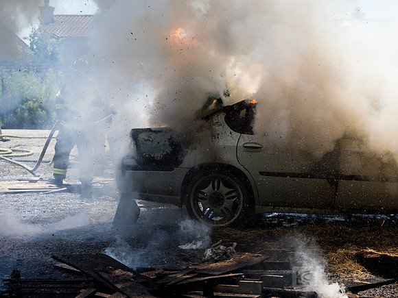 BFD Car Fire Training