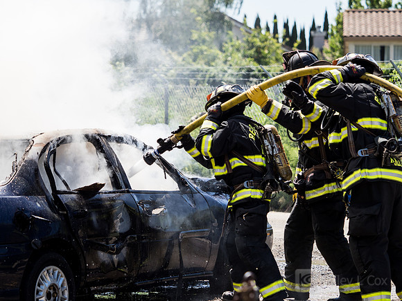 BFD Car Fire Training