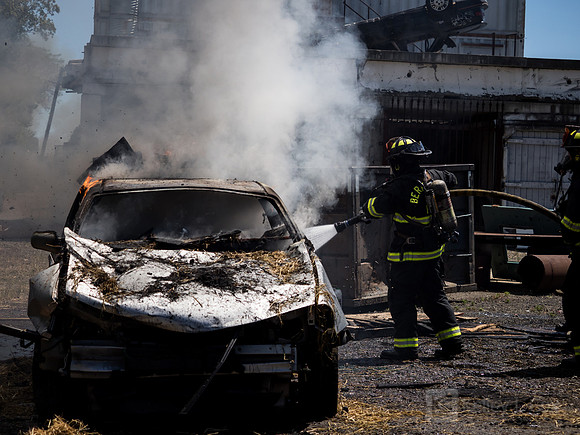 BFD Car Fire Training
