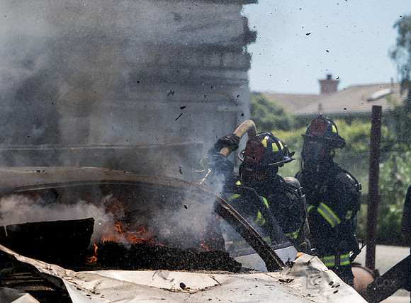 BFD Car Fire Training