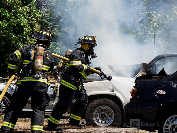 BFD Car Fire Training