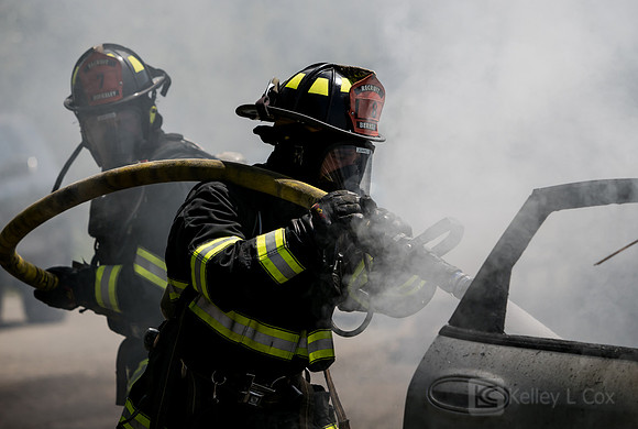 BFD Car Fire Training