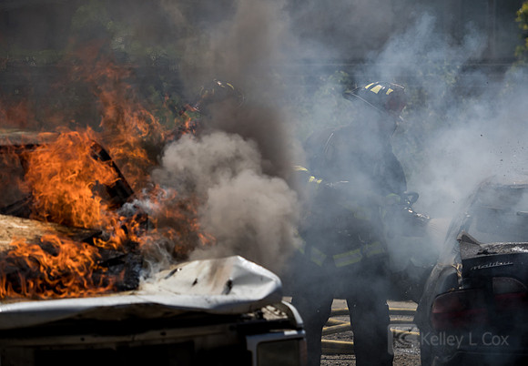 BFD Car Fire Training
