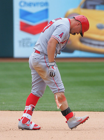 MLB: Los Angeles Angels at Oakland Athletics