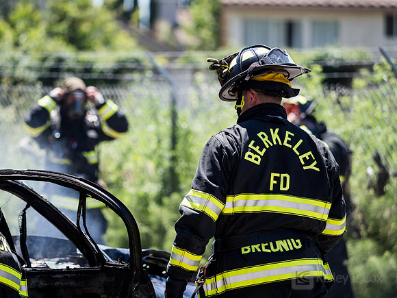 BFD Car Fire Training