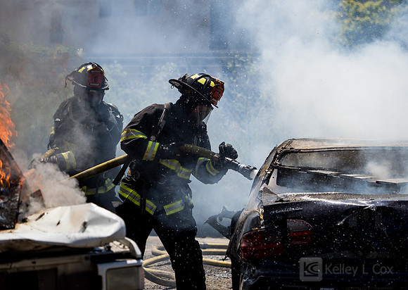 BFD Car Fire Training