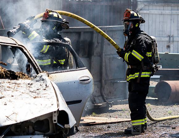 BFD Car Fire Training