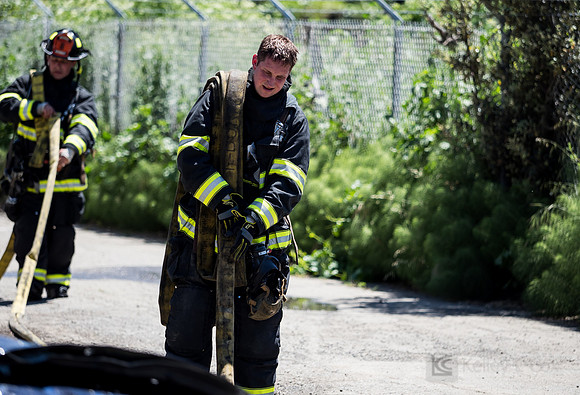 BFD Car Fire Training