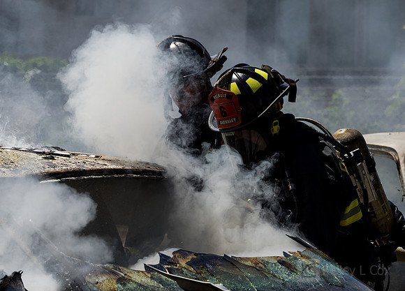 BFD Car Fire Training