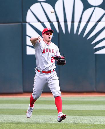 MLB: Los Angeles Angels at Oakland Athletics