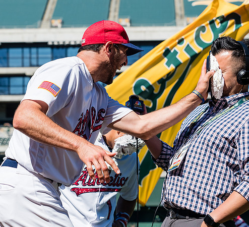 MLB: Chicago White Sox at Oakland Athletics