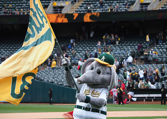 MLB: Los Angeles Angels at Oakland Athletics