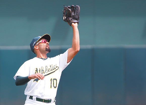 MLB: Los Angeles Angels at Oakland Athletics