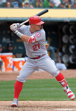 MLB: Los Angeles Angels at Oakland Athletics