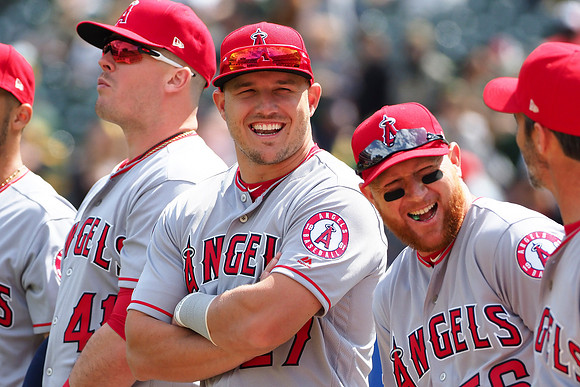 MLB: Los Angeles Angels at Oakland Athletics