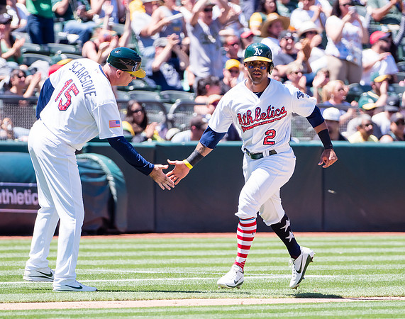 MLB: Chicago White Sox at Oakland Athletics