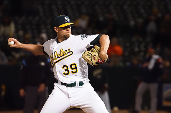 MLB: Houston Astros at Oakland Athletics