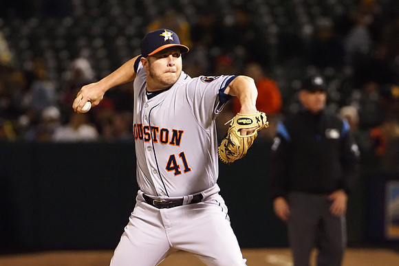 MLB: Houston Astros at Oakland Athletics