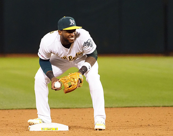 MLB: Houston Astros at Oakland Athletics