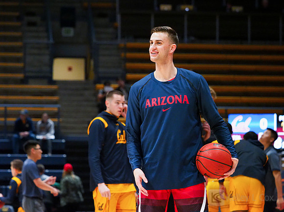 Men's Basketball: Arizona Wildcats at California Golden Bears