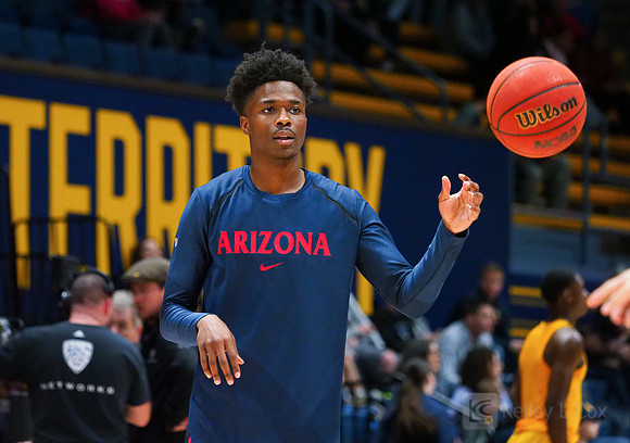 Men's Basketball: Arizona Wildcats at California Golden Bears