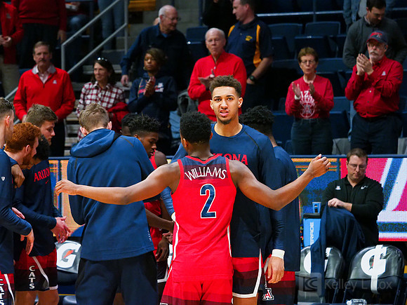 Men's Basketball: Arizona Wildcats at California Golden Bears