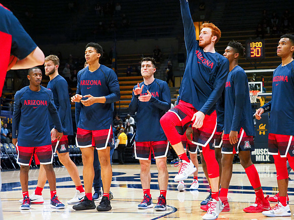 Men's Basketball: Arizona Wildcats at California Golden Bears