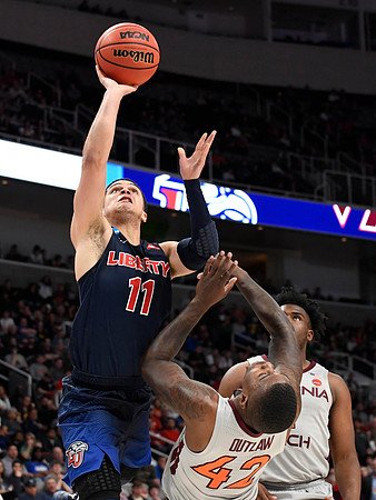 NCAA Basketball: NCAA Tournament-Second Round-Liberty vs Virginia Tech