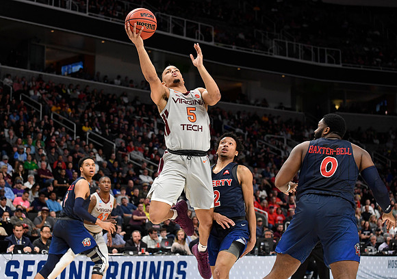NCAA Basketball: NCAA Tournament-Second Round-Liberty vs Virginia Tech