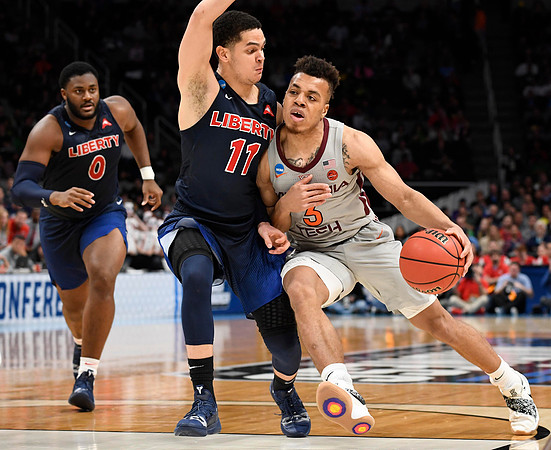 NCAA Basketball: NCAA Tournament-Second Round-Liberty vs Virginia Tech