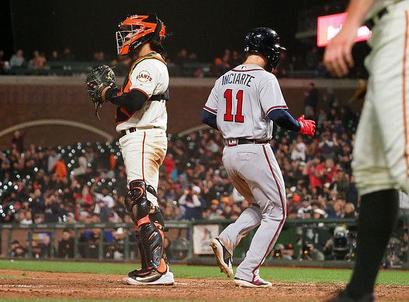 MLB: Atlanta Braves at San Francisco Giants