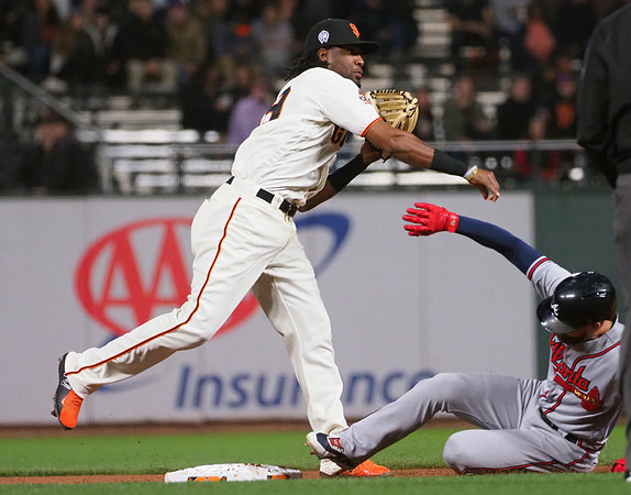 MLB: Atlanta Braves at San Francisco Giants