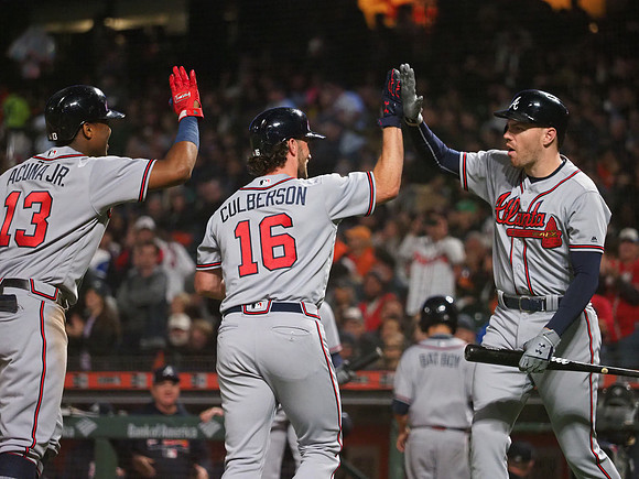 MLB: Atlanta Braves at San Francisco Giants