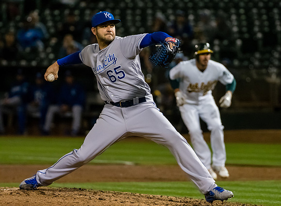 MLB: Kansas City Royals at Oakland Athletics